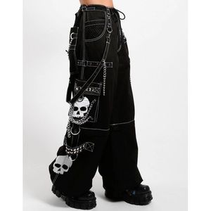 Tripp NYC Super Skull Bondage Pants - Sm.